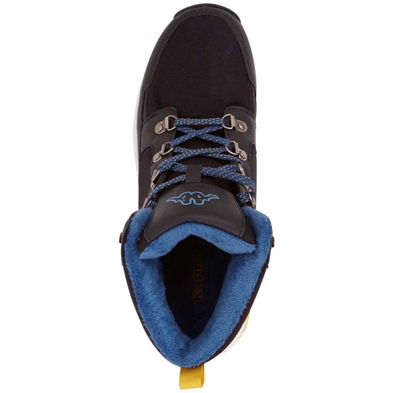 Kappa Sigbo chaussures pour hommes noir et bleu 242890 1164 1