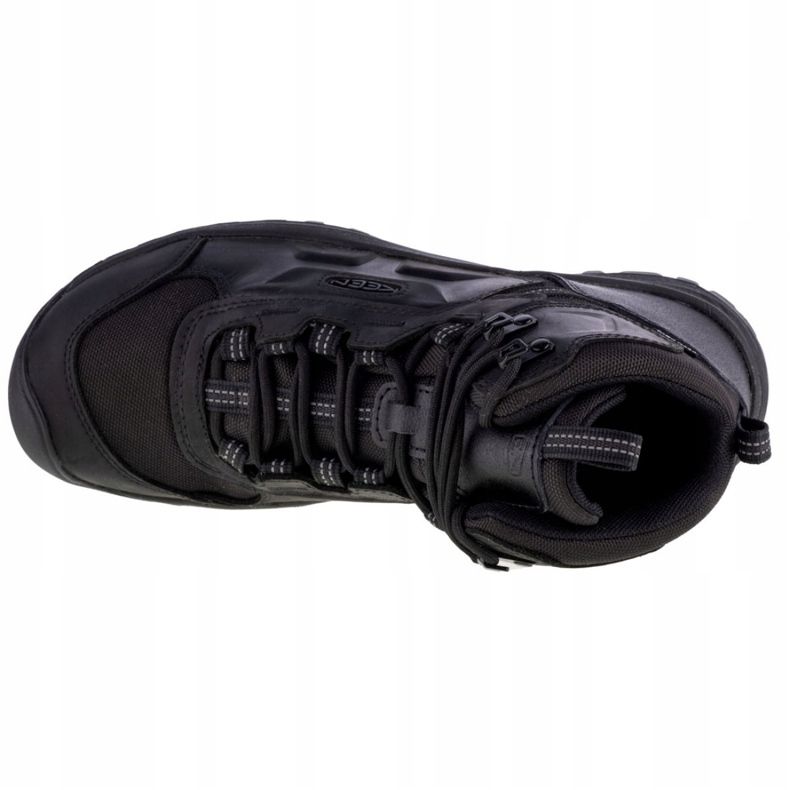 Chaussures Keen Basin Ridge Mid Wp M 1023746 le noir 2 Chaussures Keen Basin Ridge Mid Wp M 1023746 le noir 2