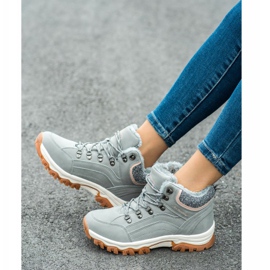 Ax Boxing Chaussures de randonnée confortables gris 1 Ax Boxing Chaussures de randonnée confortables gris 1