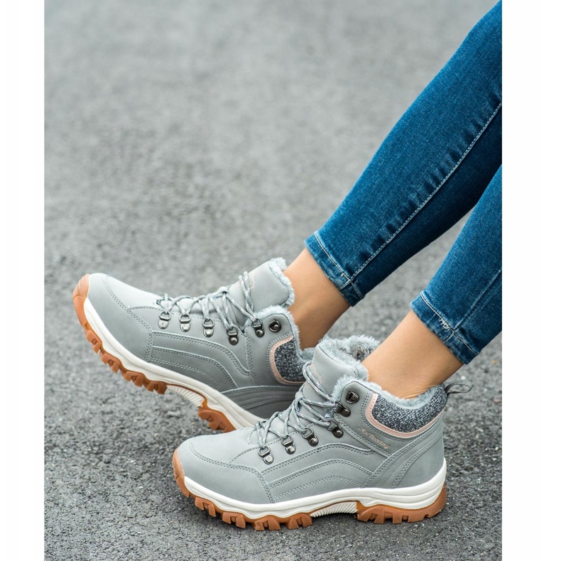 Ax Boxing Chaussures de randonnée confortables gris 1 Ax Boxing Chaussures de randonnée confortables gris 1