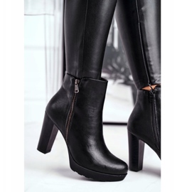 Bottes À Talons Pour Femmes Noir Eugene le noir 4