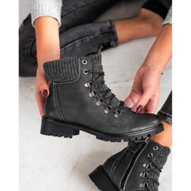 Filippo Trappeurs élégants noir 2