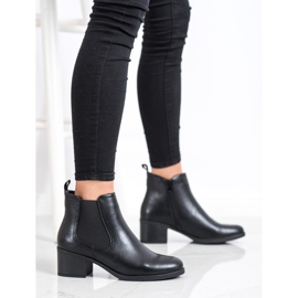 J. Star Bottes sur un poste bas le noir 2