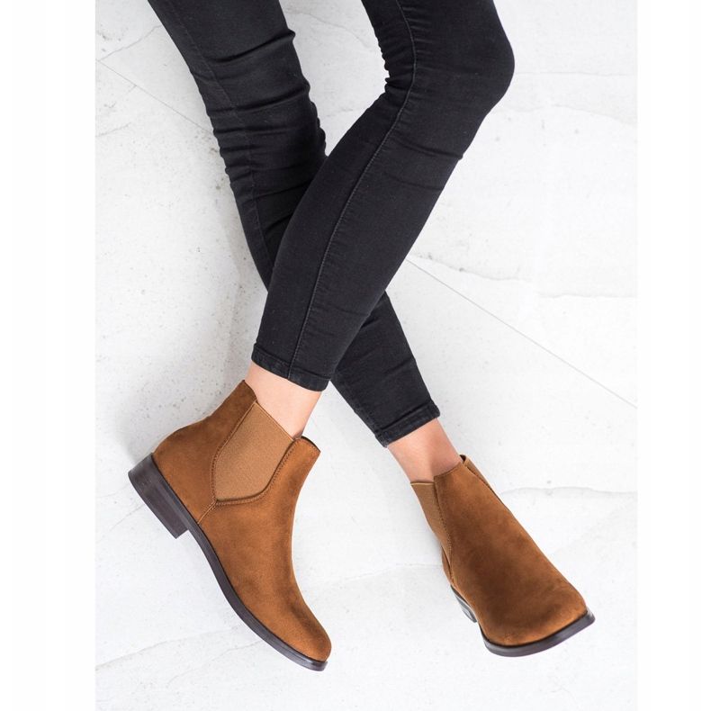 Clowse Bottines chelsea décontractées brun 1