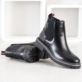 J. Star Bottines Avec Une Fermeture Éclair le noir 4