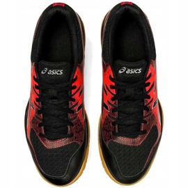 Asics Gel Rocket 9 noir-rouge 1071A030 003 chaussures de volley-ball pour hommes 1