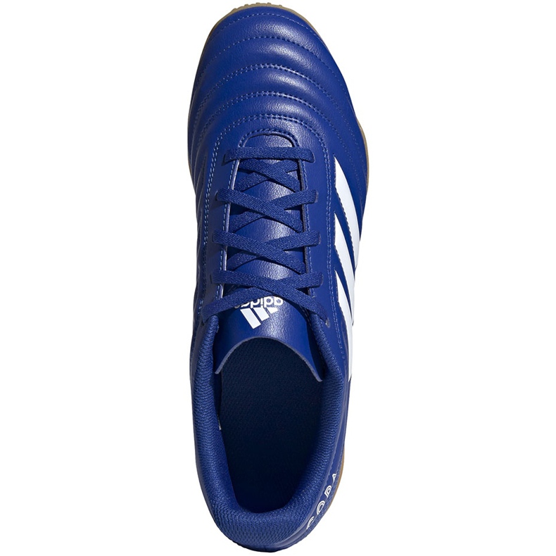 Adidas Copa 20.4 In chaussures de football bleu EH1853 1 Adidas Copa 20.4 In chaussures de football bleu EH1853 1
