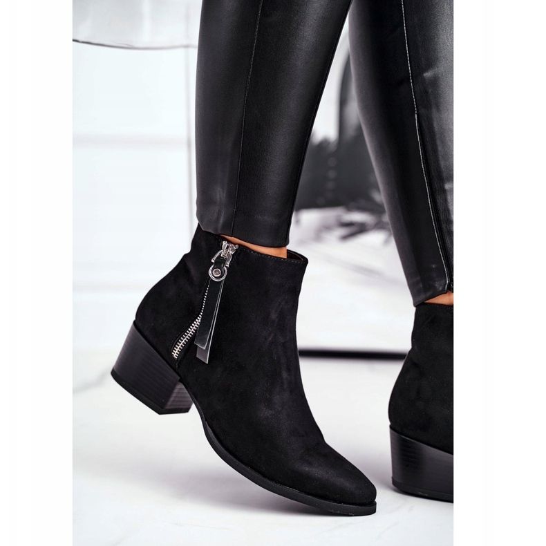 EVE Talons hauts isolés discrètement noirs pour femmes 1