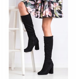 Sweet Shoes Bottes noires élégantes 2