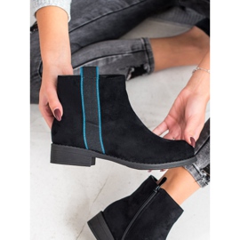 SDS Bottes décontractées le noir 3