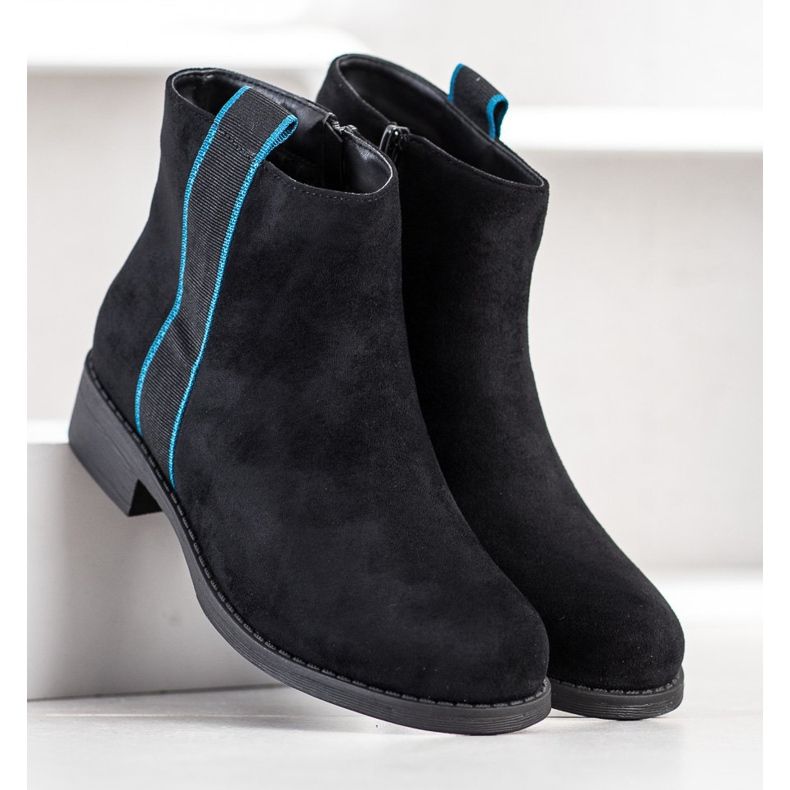 SDS Bottes décontractées le noir 1