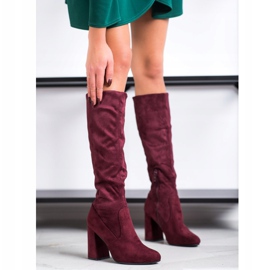 Sweet Shoes Bottes marron élégantes rouge multicolore 1