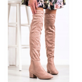 Fashion Mousquetaires à poudre rose 1