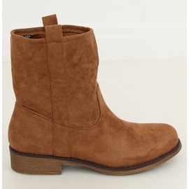 Camel ST-18P Bottines femme en daim camel brun 2