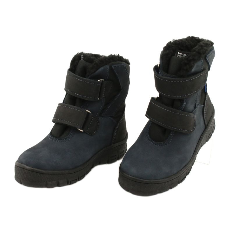 Boots à membrane Mazurek 1351 bleu marine le noir 2