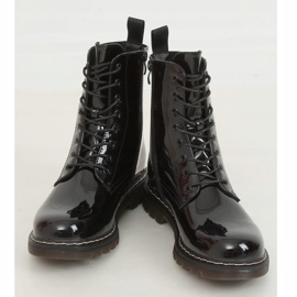Vestes martens laquées noires MS-1945 Noir le noir 2