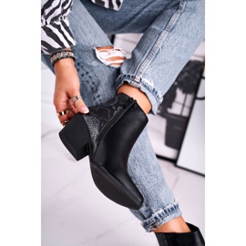 Bottes Femme Warm Black Meatown noir gris 2