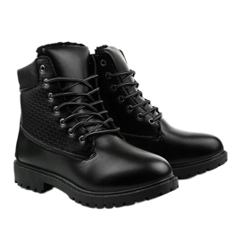 Bottes isolées noires Avini le noir 2
