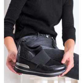 Gogo Baskets à enfiler noir 2