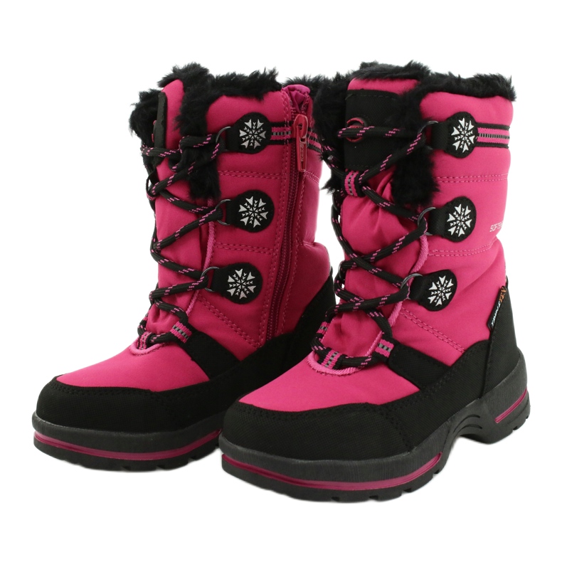 American Club Bottes imperméables softhell américaines SN13 / 20 fuchsia noir rose 2