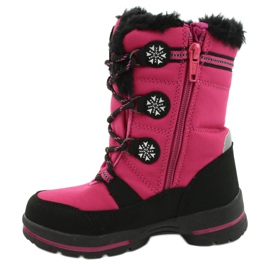 American Club Bottes imperméables softhell américaines SN13 / 20 fuchsia noir rose 1