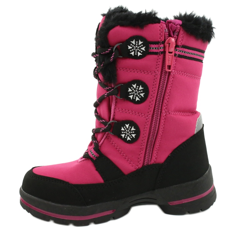 American Club Bottes imperméables softhell américaines SN13 / 20 fuchsia noir rose 1