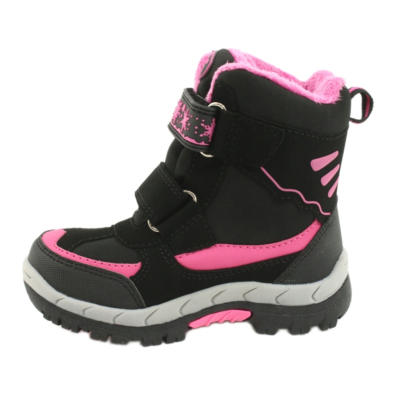 American Club Bottes imperméables américaines avec membrane HL46/20 le noir rose 2