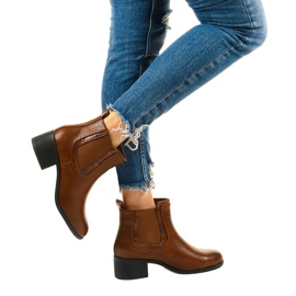 Bottes camel, bottes isolées Bluehill Jodhpur brun 3