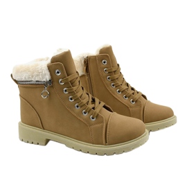 Bottes isolées Pima camel multicolore 3
