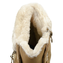 Bottes isolées Pima camel multicolore 4