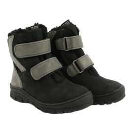 Boots noires avec membrane Mazurek 1351 le noir gris 4