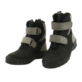 Boots noires avec membrane Mazurek 1351 le noir gris 2