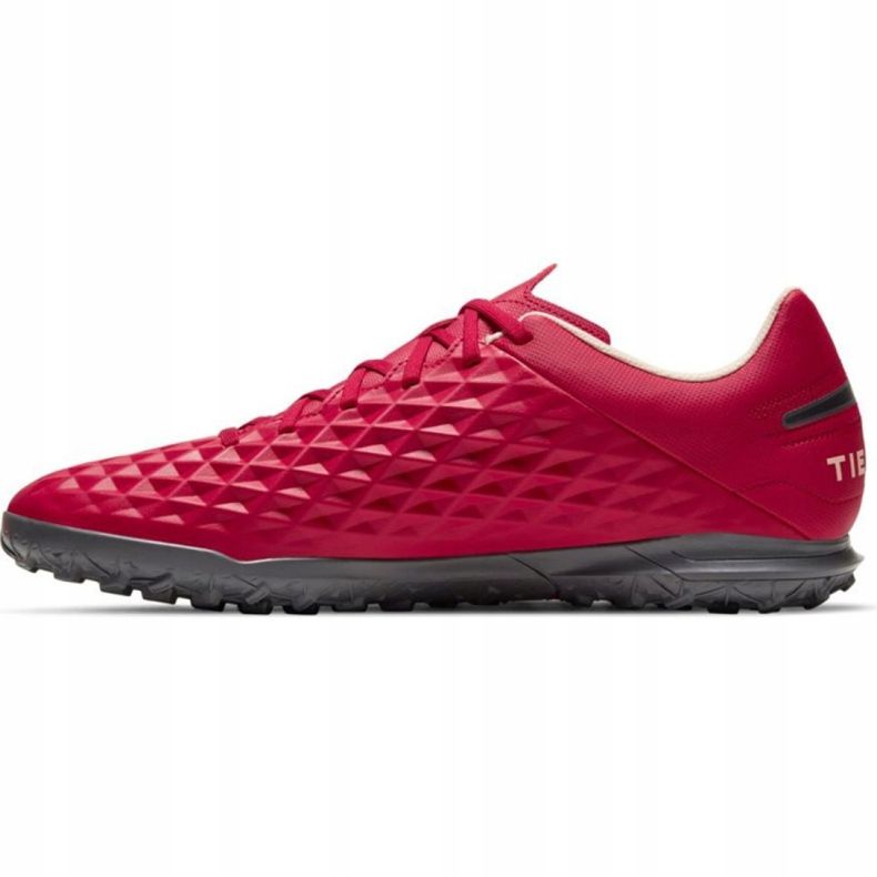 Nike Tiempo Legend 8 Club Tf AT6109 608 chaussures de football rouge rouge 1