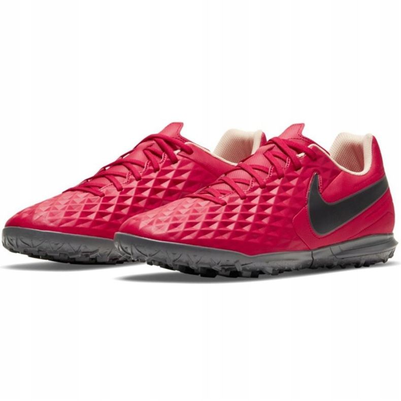 Nike Tiempo Legend 8 Club Tf AT6109 608 chaussures de football rouge rouge 2
