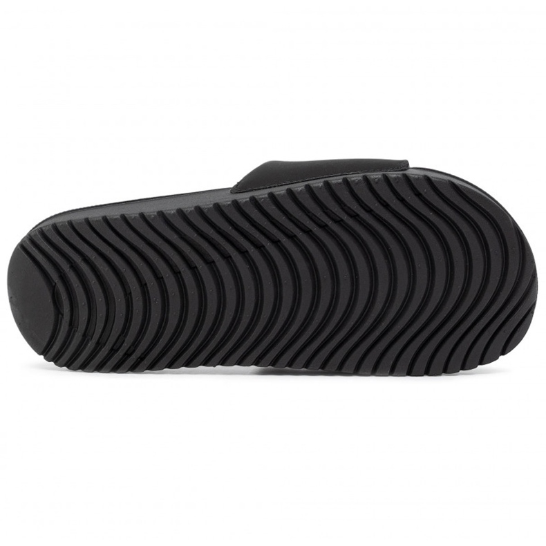 Chaussons Nike Kawa Slide (GS / PS) noir pour enfants 819 352 003 1