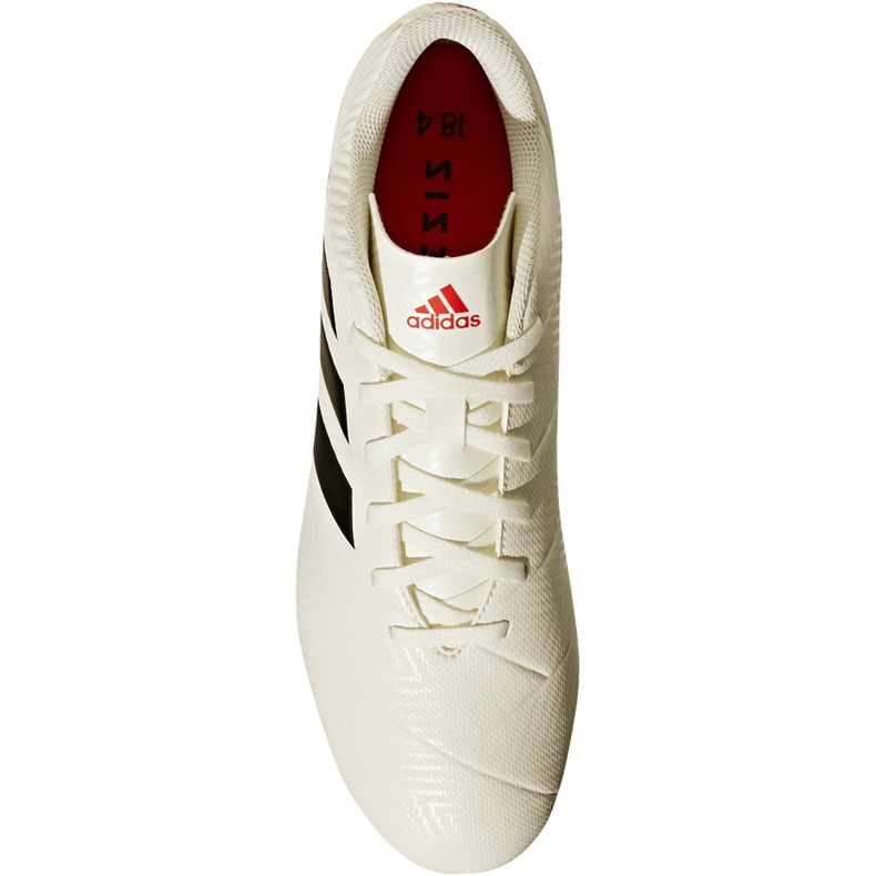 Chaussures de football Adidas Nemeziz 18.4 FxG D97992 multicolore blanc 1