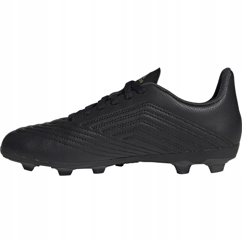Adidas Predator 19.4 FxG Junior chaussures de football noir EF8989 1