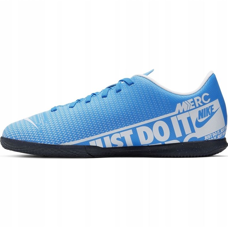 Nike Mercurial Vapor 13 Club Ic Junior AT8169 414 chaussures de football bleu bleu 1