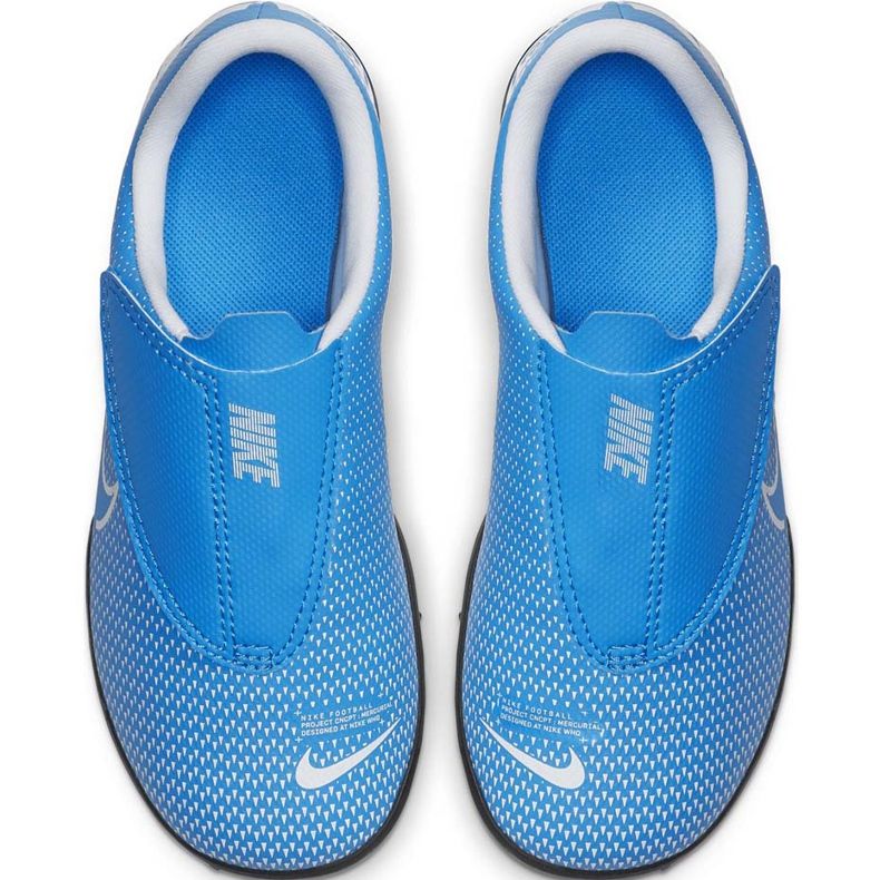Nike Mercurial Vapor 13 Club Tf PS (V) Junior AT8178 414 chaussures de football bleu 1