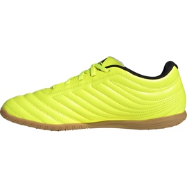 Adidas Copa 19.4 Dans les chaussures de football jaune F35487 le noir 2