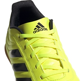 Adidas Copa 19.4 Dans les chaussures de football jaune F35487 le noir 3
