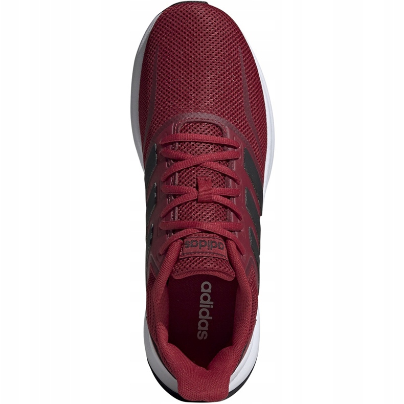 Chaussures homme Adidas Runfalcon bordeaux EE8154 rouge multicolore 1