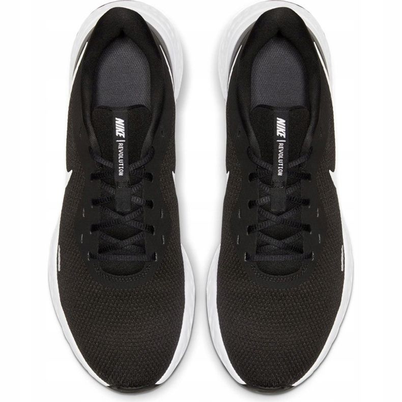 Nike Revolution 5 noir chaussures de course pour hommes BQ3204 002 1