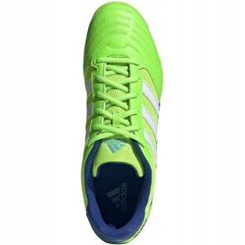 Adidas Super Sala chaussures de football vert et bleu FV2564 1