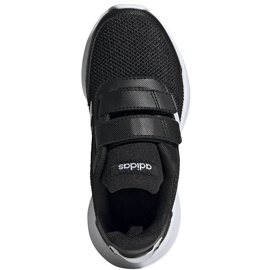 Adidas Tensaur Run C chaussures pour enfants noir et blanc EG4146 blanche le noir 1