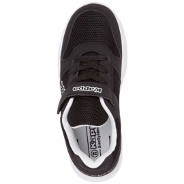 Kappa Dalton K chaussures noir et blanc 260779K 1110 1
