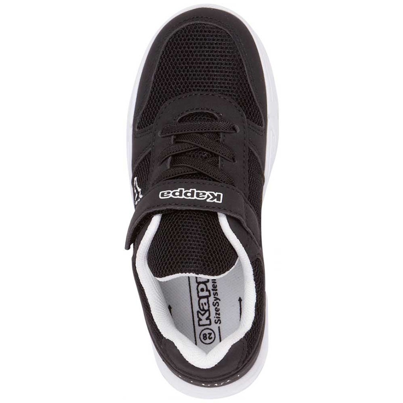 Kappa Dalton K chaussures noir et blanc 260779K 1110 le noir 1