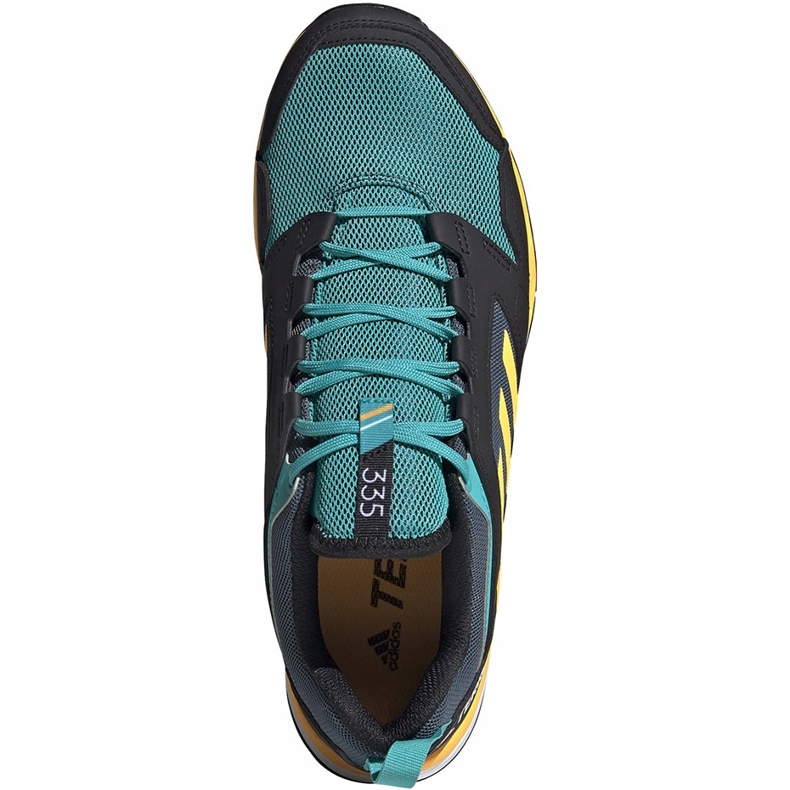 Chaussures homme Adidas Terrex Agravic Tr noir et turquoise FV2418 le noir vert jaune 1