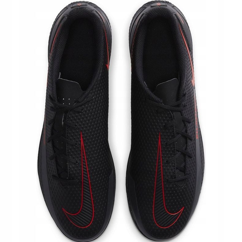 Nike Phantom Gt Club Ic CK8466 060 chaussures de football blanche le noir 1