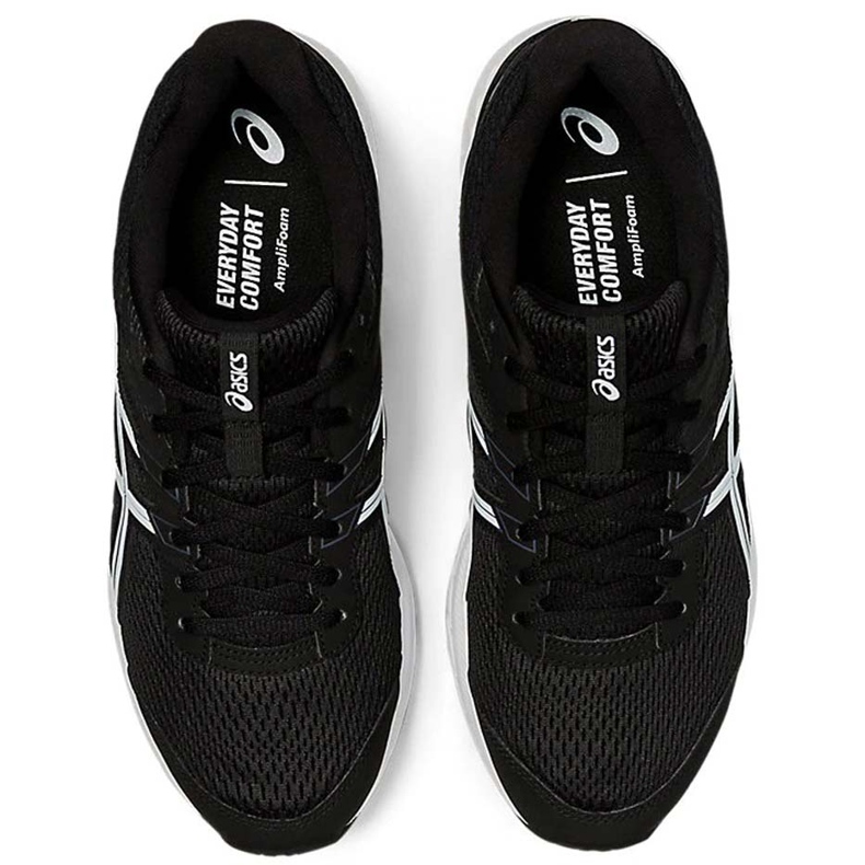 Asics Gel-Contend 6 noir et blanc 1011A667 003 chaussures de course pour hommes le noir 1